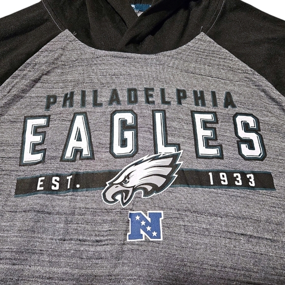 NFL Philadelphia Eagles Boys Moisture Wicking Athletic Performance Hoodie XL - Picture 1 of 9